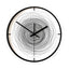 12" Sitting room/Bedroom Scribble Style Mute Quartz Wall Clock