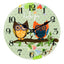 Vintage/Country Style Wooden Silent Round Wall Clocks Decorative Clocks,C