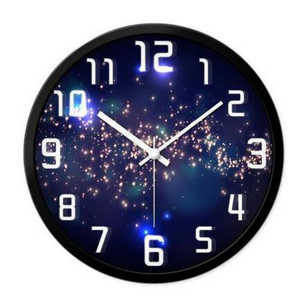 Modern & Personality Circular Clock Living Room Decorative Silent Round Wall Clocks, A16