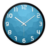 Modern & Personality Circular Clock Living Room Decorative Silent Round Wall Clocks, A19