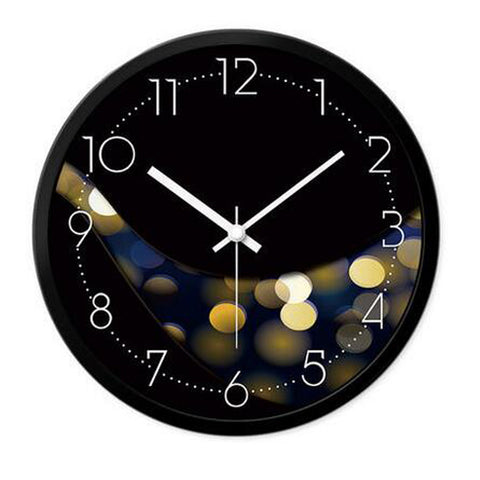 Modern & Personality Circular Clock Living Room Decorative Silent Round Wall Clocks, A22