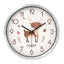 Lovely Cartoon Circular Personality Clock Living Room Decorative Silent Round Wall Clocks, NO.15