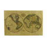 Decorative Painting Posters Old World Map Kraft Paper Navigation Bar Interior