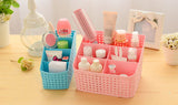 Lovely Practical Storage Basket Storage Container Desktop Receive Container,PINK