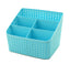 Lovely Practical Storage Basket Storage Container Desktop Receive Container,BLUE