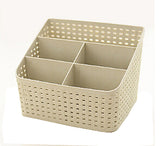 Lovely Practical Storage Basket Storage Container Desktop Receive Container,GRAY