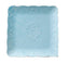 Ceramics Serving Dishes Trays Platters Candy Dishes Decorative Tray Steak Plate 7.87 Inch (Blue)