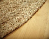 6' X 9' Oval Kerala Natural Jute Rug