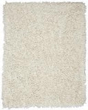 4' X 6' Ivory Silky Shag Rug