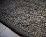4' X 6' Portland Gray Jute Rug