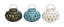 Assorted Ceramic Lanterns (3pc)