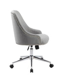 Carnegie Desk Chair - Grey