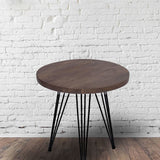 Functional End Table Wire Style Iron Legs