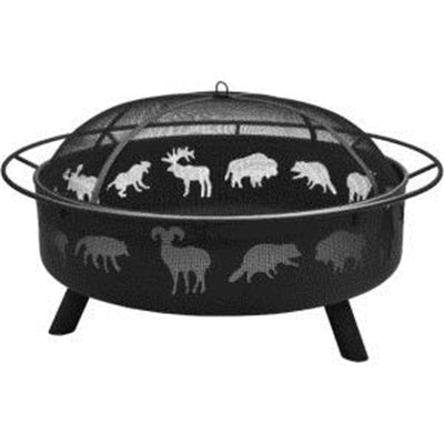 Super Sky Fire Pit Black