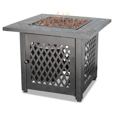 UF LP Gas Slate Outdr Firebowl