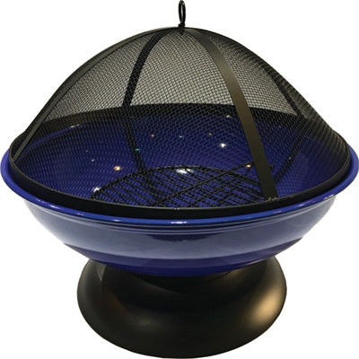 FIRE BOWL SPHERE BLUE