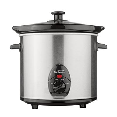 Slow Cooker Stainless 3Qt