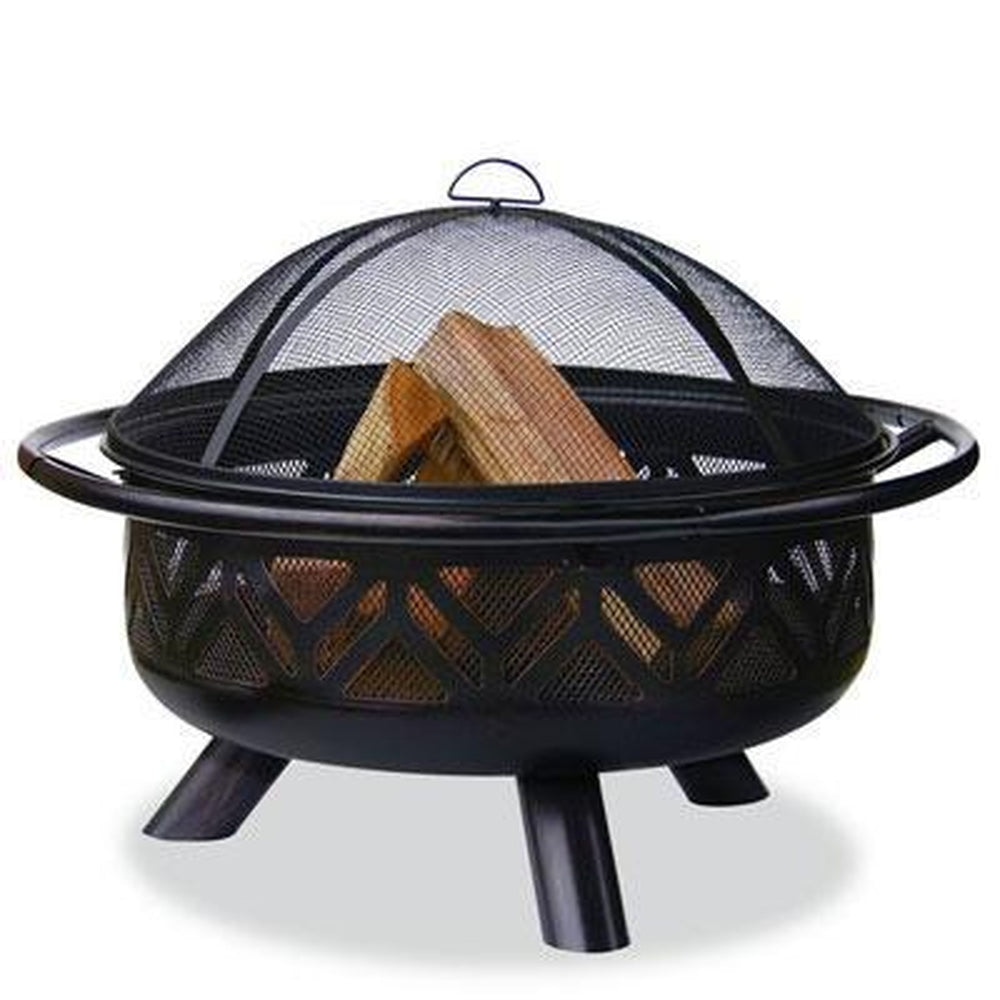 UNIFLAME 36" OUTDOOR FIREBOWL OIL RUBBED BRONZE