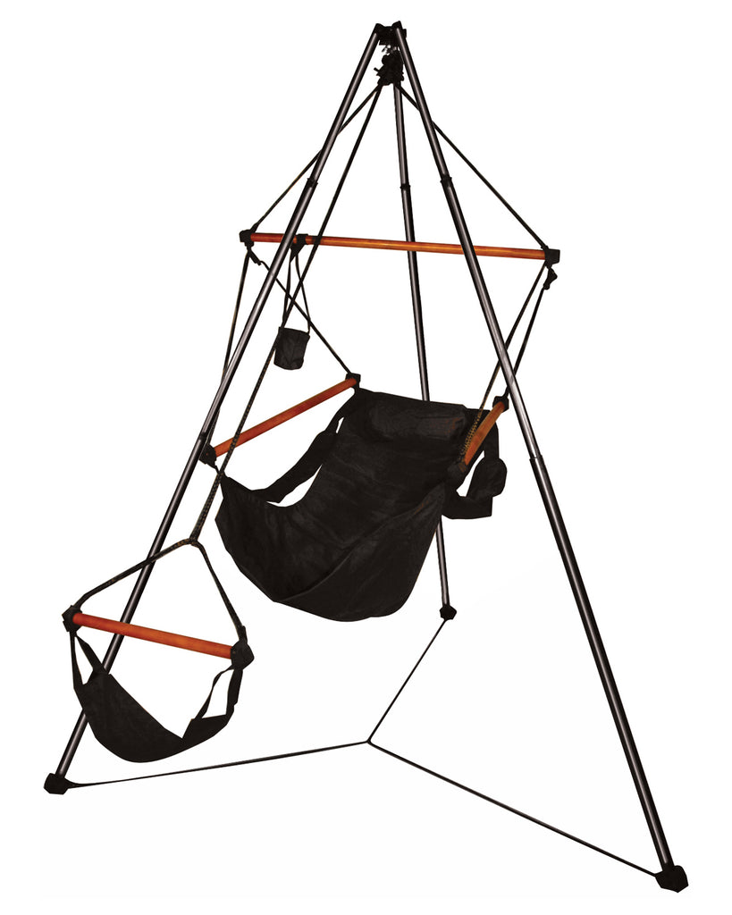 Hammaka Portable Outdoor/Camping Tripod Stand With Hanging Air Chair Combo