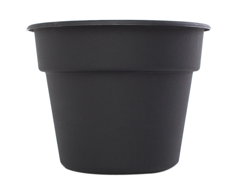 Bloem 8Inch Dura Cotta Planter Black