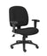 Boss Black Fabric Task Chair W/ Adjustable Arms