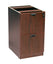 Boss Office Furniture Full Pedestal File/File, Mahogany