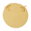 Boca Raton - Pale Banana Chair Pad (single)