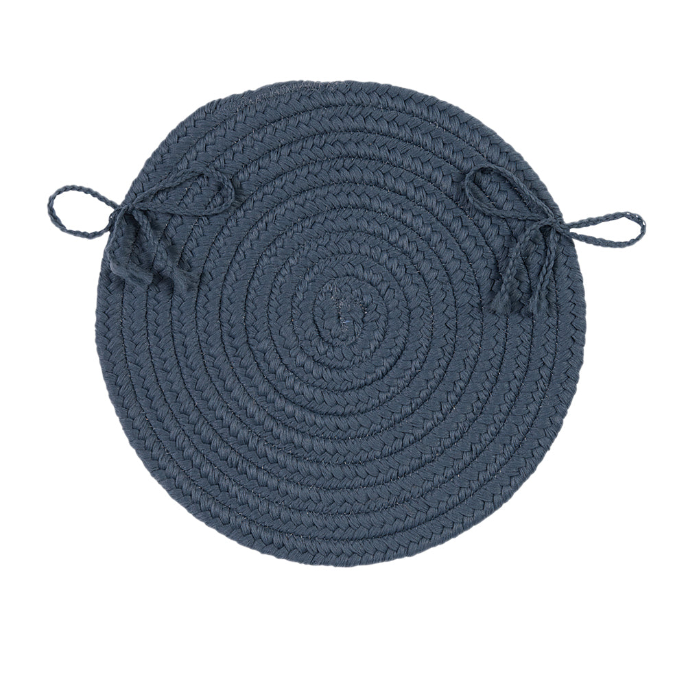 Boca Raton - Lake Blue Chair Pad (set 4)