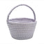 Colonial Mills Easter Home Decorative Ticking Basket Purple - 8x12x7