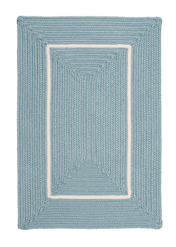 Colonial Mills Floor Decorative Doodle Edge - Light Blue 5' x 7' Rectangle Rug