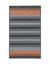 Colonial Mills Frazada Stripe Charcoal & Orange 6'x9' Rectangle Rug