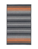Colonial Mills Frazada Stripe Charcoal & Orange 12'x15' Rectangle Rug