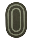 Colonial Mills Home Decor Graywood - Moss Green 2'x3' Oval Rug