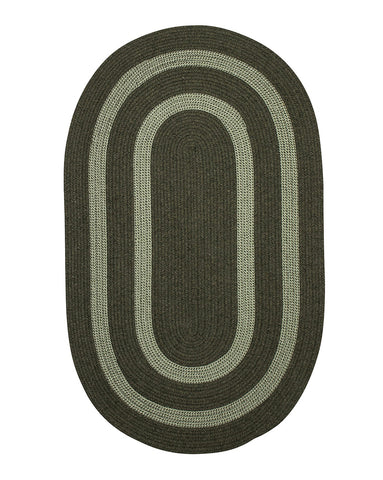 Colonial Mills Home Decor Graywood - Moss Green 2'x4' Oval Rug