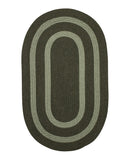 Colonial Mills Home Decor Graywood - Moss Green 2'x8' Oval Rug