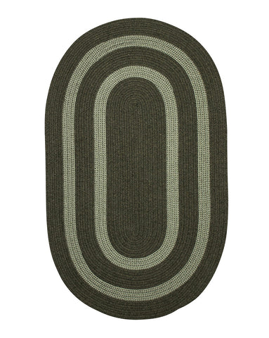 Colonial Mills Home Decor Graywood - Moss Green 2'x8' Oval Rug