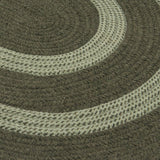 Colonial Mills Home Decor Graywood - Moss Green 2'x10' Oval Rug