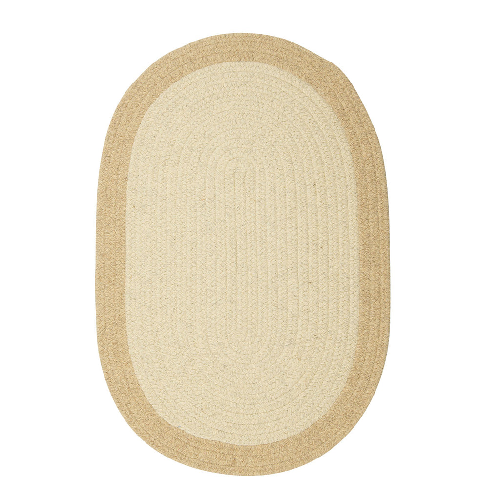 Hudson- Natural 2'x3' Oval Rug