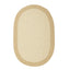 Colonial Mills Hudson Natural 8'x11' Oval Rug