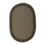 Colonial Mills Hudson Brown 2'x4' Oval Rug