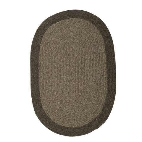Colonial Mills Hudson Brown 3'x5' Oval Rug