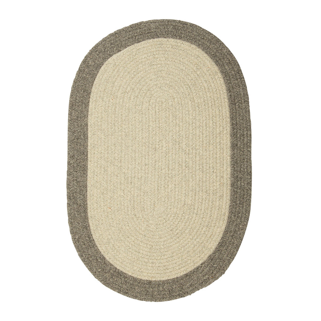 Colonial Mills Hudson Light Gray 2'x3' Oval Rug