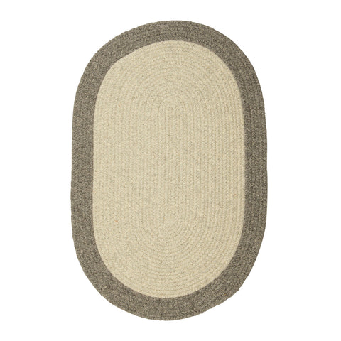 Colonial Mills Hudson Light Gray 2'x6' Oval Rug