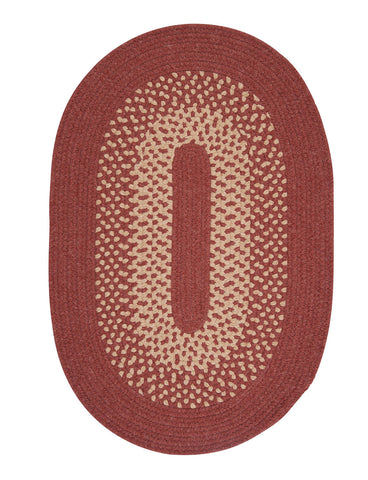 Colonial Mills Jackson - Rosewood 2'x3' Oval Area Rug