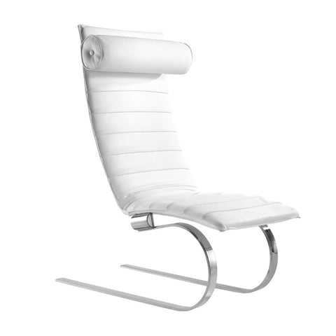 FINE MOD IMPORTS PIKA 20 LOUNGE CHAIR WHITE