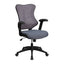 Flash Furniture High Back Gray Mesh Chair With Nylon Base Bl-ZP-806-GY-GG