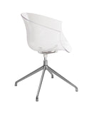 Flash Furniture XU-DG-TP001B-30-WD-GG 30" High Clear Coated Barstool with Back and Wood Seat