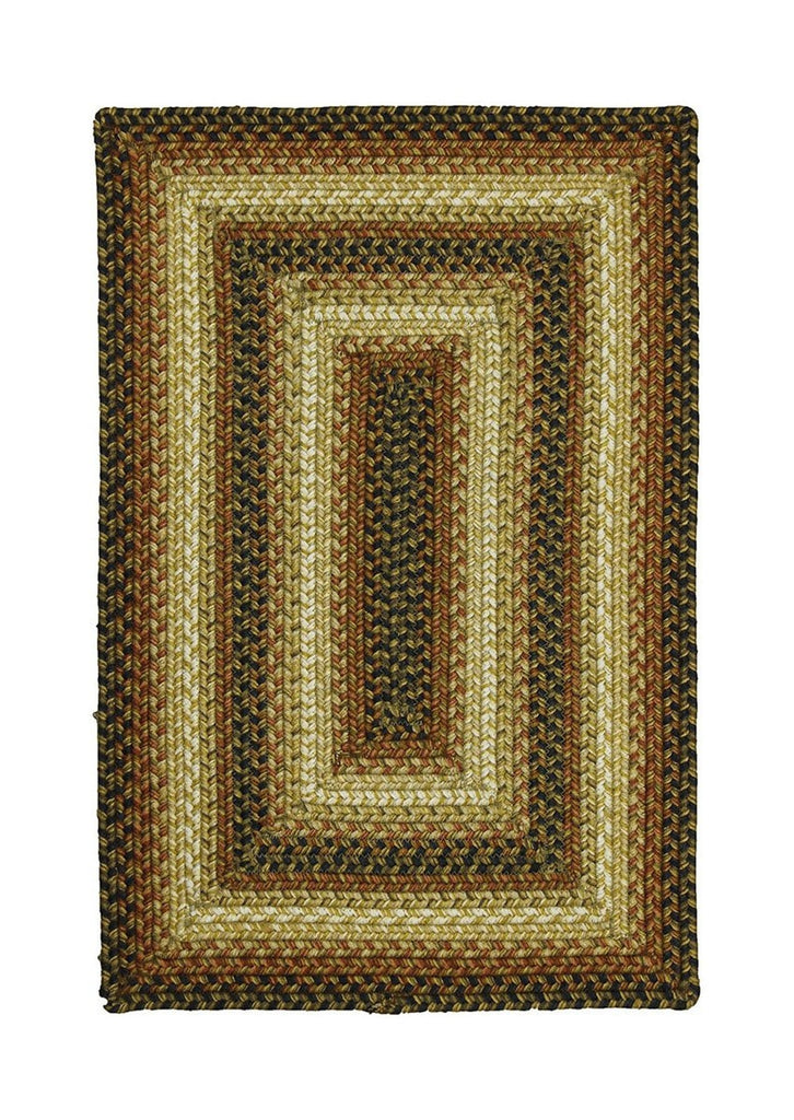 2'6" X 6' Homespice Decor San Antonio Ultra Wool Braided Rug Rectangle