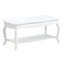 KOEHLER HOME DECOR WHITE COFFEE TABLE