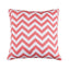 Majestic Home Goods Coral Chevron Extra Large Pillow